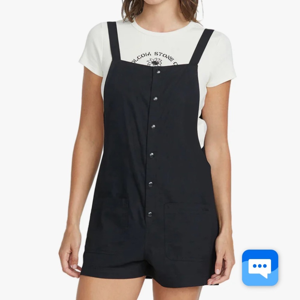 NWT Volcom overall romper